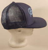 Vintage Global Alert Systems Corp. Dark Blue Snapback Mesh Trucker Cap Hat
