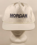 Vintage Western Concepts Morgan White Snapback Trucker Cap Hat