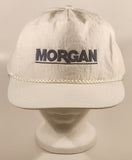 Vintage Western Concepts Morgan White Snapback Trucker Cap Hat