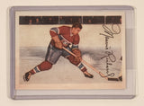 2001 Parkhurst The Game NHL 042 Montreal Canadiens Maurice Richard Trading Card
