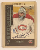 2006-07 Upper Deck Black Diamond Hockey NHL G-DA Montreal Canadians #30 David Aebischer Trading Card Autograph