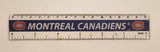 NHL Montreal Canadiens 6" Clear Plastic Ruler Measure
