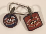 NHL Montreal Canadiens Rubber Key Chain Set of 2 on Clip