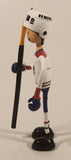 2001 Kid Galaxy Bendos NHL Montreal Canadiens Hockey Player 5 1/2" Rubber Poseable Toy Figure with Hockey Stick Accessory