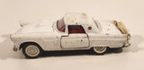 Majorette 1956 Ford Thunderbird SS 1/32 Scale White Die Cast Toy Car Vehicle with Opening Doors