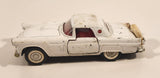 Majorette 1956 Ford Thunderbird SS 1/32 Scale White Die Cast Toy Car Vehicle with Opening Doors
