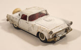 Majorette 1956 Ford Thunderbird SS 1/32 Scale White Die Cast Toy Car Vehicle with Opening Doors