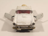 Majorette 1956 Ford Thunderbird SS 1/32 Scale White Die Cast Toy Car Vehicle with Opening Doors