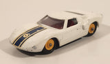 Vintage 1965 Lesney Matchbox Series No. 41 Ford G.T. White Die Cast Toy Car Vehicle