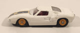 Vintage 1965 Lesney Matchbox Series No. 41 Ford G.T. White Die Cast Toy Car Vehicle