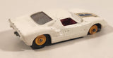 Vintage 1965 Lesney Matchbox Series No. 41 Ford G.T. White Die Cast Toy Car Vehicle