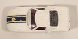 Vintage 1965 Lesney Matchbox Series No. 41 Ford G.T. White Die Cast Toy Car Vehicle