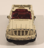 2001 Matchbox Playset: Fire Rescue Troop Carrier Truck Beige Die Cast Toy Car Vehicle