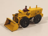 Vintage 1962 Lesney No. 43 Aveling-Barford Tractor Shovel Yellow Die Cast Toy Car Vehicle
