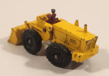 Vintage 1962 Lesney No. 43 Aveling-Barford Tractor Shovel Yellow Die Cast Toy Car Vehicle