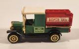 Vintage Reader's Digest High Speed No. 502 1912 Tanker Truck Green Red "Super Oil" Die Cast Toy Car Vehicle