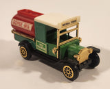 Vintage Reader's Digest High Speed No. 502 1912 Tanker Truck Green Red "Super Oil" Die Cast Toy Car Vehicle