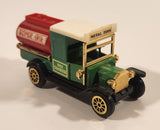 Vintage Reader's Digest High Speed No. 502 1912 Tanker Truck Green Red "Super Oil" Die Cast Toy Car Vehicle