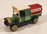 Vintage Reader's Digest High Speed No. 502 1912 Tanker Truck Green Red "Super Oil" Die Cast Toy Car Vehicle