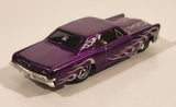 2005 Maisto G Ridez 1965 Buick Riviera Purple Die Cast Toy Car Vehicle with Rubber Wheels