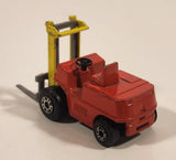 1972 Lesney Products Matchbox Red Yellow Superfast No. 15 Fork Lift Truck Toy Car Warehouse Yard Machinery Vehicle