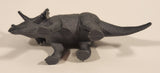 S.H. Black Triceratops 5 1/2" Long Dinosaur Toy Figure