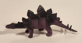 S.H. Black and Purple Stegosaurus 5" Long Dinosaur Toy Figure