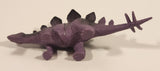 S.H. Black and Purple Stegosaurus 5" Long Dinosaur Toy Figure