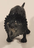 S.H. Black Triceratops 3 1/2" Long Dinosaur Toy Figure