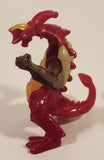 2009 McDonald's Sega Toys Spin Master Limited Bakugan Shogun Warriors Red Dragon 3 3/4" Plastic Toy Figure