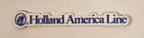 Holland America Line 7/8" x 5 1/2" Rubber Fridge Magnet