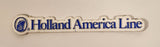 Holland America Line 7/8" x 5 1/2" Rubber Fridge Magnet