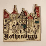 Rothenburg Tabuer 1 7/8" x 1 7/8" Rubber Fridge Magnet