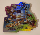 Alaska 3D Wood Fridge Magnet