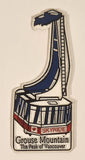 Skyride Grouse Mountain The Peak of Vancouver 1 3/8" x 3 1/4" Rubber Fridge Magnet