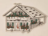 Alpenhaus Alpine House 1 7/8" x 2 3/4" Rubber Fridge Magnet