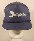 Dolphin Dark Blue Snapback Trucker Cap Hat