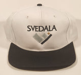 Vintage Svedala Black and White Snapback Trucker Cap Hat