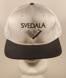 Vintage Svedala Black and White Snapback Trucker Cap Hat