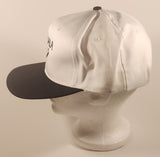 Vintage Svedala Black and White Snapback Trucker Cap Hat