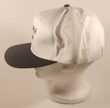 Vintage Svedala Black and White Snapback Trucker Cap Hat