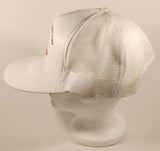 Logan Lake B.C. Lions Club Fest Lobster White Snapback Trucker Cap Hat