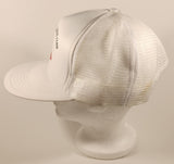 Logan Lake B.C. Lions Club Fest Lobster White Snapback Trucker Cap Hat