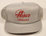 Airco Furnaces Grey Snapback Trucker Cap Hat