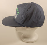 Vintage Vegetation Steam Management E & N Rail 1991 Dark Blue Snapback Trucker Cap Hat