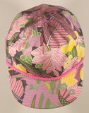Vintage Nissin Tropical Themed Pink Yellow Green Adjustable Size Cap Hat