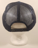 Vintage ARP Accurate Rubber Products Ltd Dark Blue Snapback Mesh Trucker Cap Hat