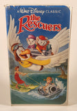 Walt Disney Classic The Rescuers Movie VHS Video Cassette Tape with Case