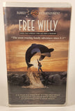 1993 Warner Bros. Family Entertainment Free Willy Movie VHS Video Cassette Tape with Case