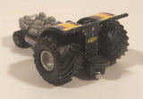 1990 Galoob Micro Machines Tractor Pull Black Die Cast Toy Car Vehicle
